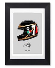 BARRY SHEENE SIGNED HELMET POSTER PRINT PHOTO AUTOGRAPH GIFT ISLE OF MAN TT RACE