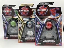 Bakugan Special Attack Bundle x3: Trox / Nillious / Diamond Hammerhead. BNIP