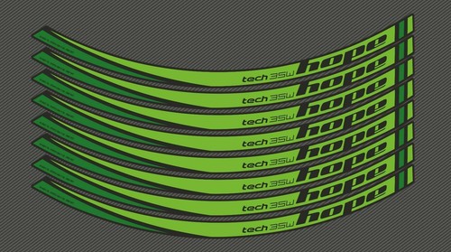 Hope tech 35w rim decal - rim,