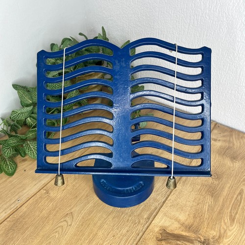 Vintage blue cast iron - blue,