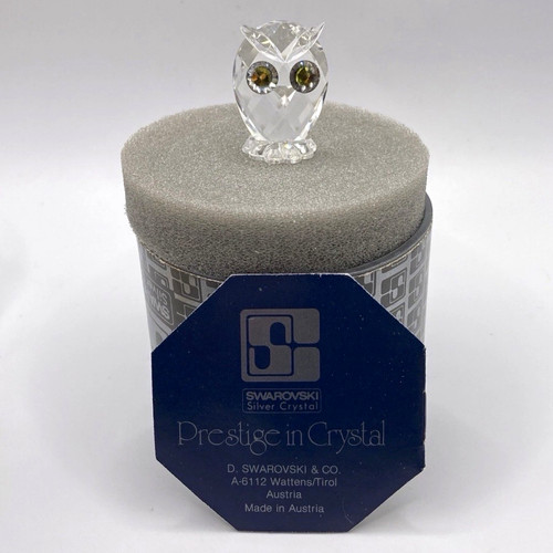 Mini owl swarovski crystal - mini,