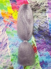 CyberloxShop Kanekalon Jumbo Braid Lavender Smoke Purple Hair Dreads Box Braids