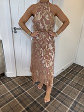 LIPSY DRESS SIZE 18 TAN &