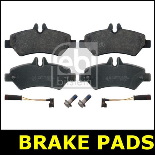 Brake pads rear - brake, fits