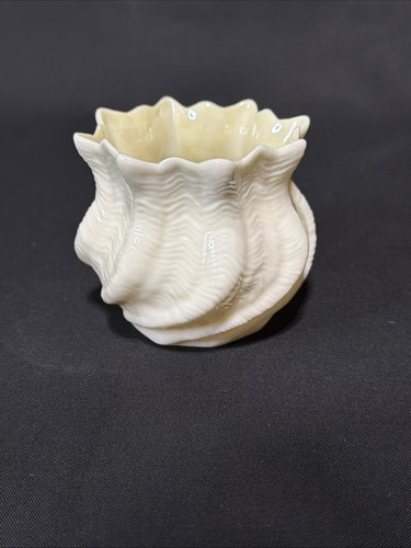 Belleek ireland swirl shell - belleek,