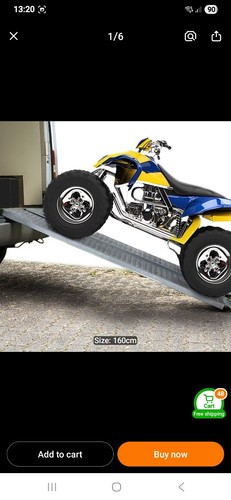 Non slip loading ramps - 2×non-slip,
