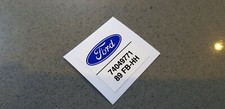 Ford Fiesta Mk3 RS Turbo And XR2i Servo Decal Sticker