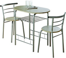 3 pcs Dining Table & Chairs
