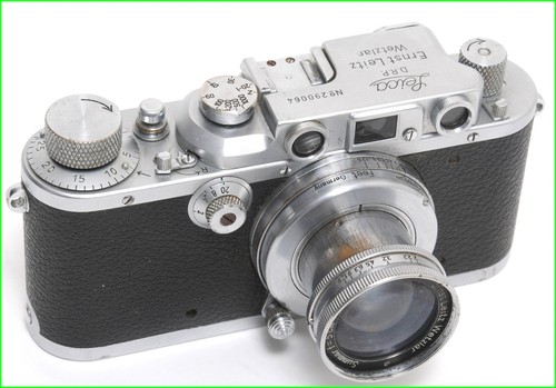 Vintage leica iiib camera - vintage,