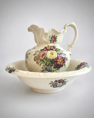 Antique victorian ironstone - antique,