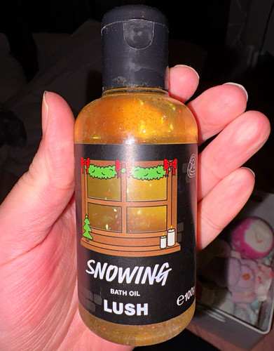 Lush snowing bath - bath, 100g