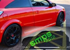 Vauxhall / Opel Astra Mk5/H beltline strips (below window trim) Carbon Fibre