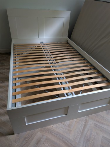 Ikea double bed with large - bed,