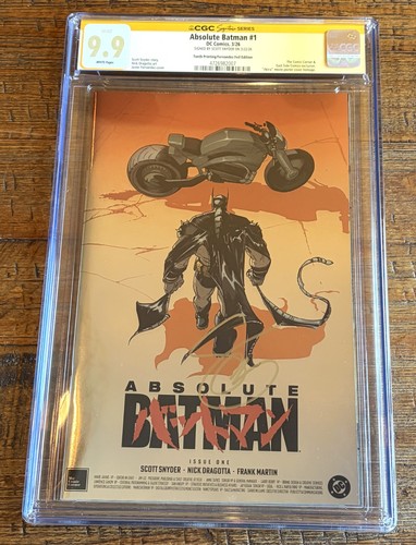 Absolute batman cgc 9 - #1, 9.9