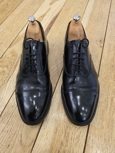 Loake black patent leather - loake,