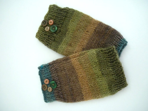Ladies hand knitted wrist