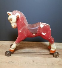 Antique Childs Ride On Toy