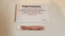 x10 Plastigauge strips precision bearing clearance GREY 0.018mm to 0.045mm