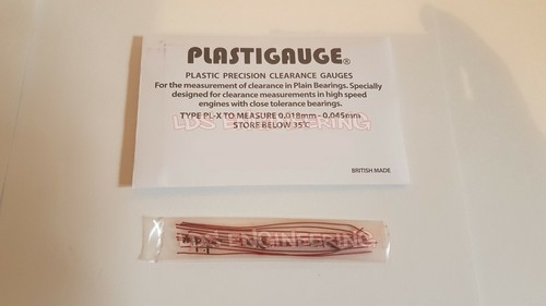 X10 plastigauge strips - x10,