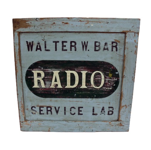 Vintage wooden advertising - wooden,