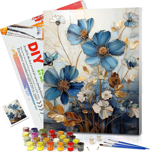 Paint numbers for adults - by,