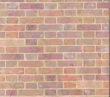 24th Scale Brick Wallpaper