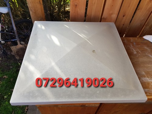 Concrete pillar pier caps - concrete,