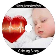 White Noise,Heartbeat & Ambient Sounds Calming Sleep Aid For Babies Adults On CD