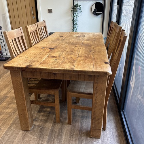 Table and chairs - and,