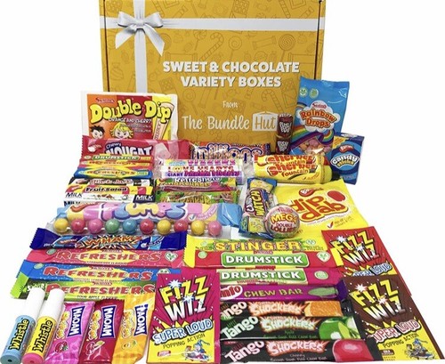 Retro british sweet hamper - british,