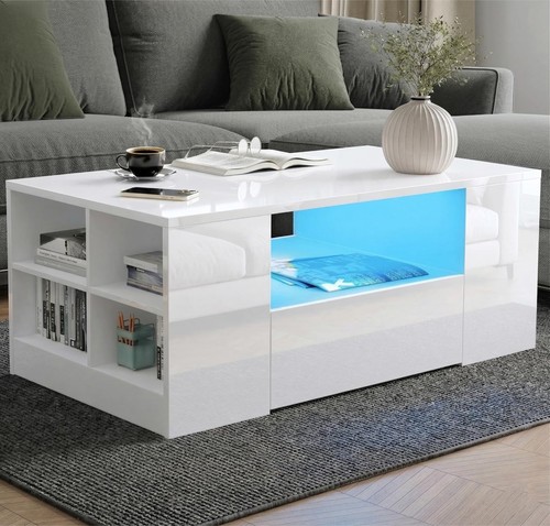 Blisswood led coffee table - coffee,