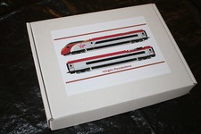 STORAGE BOX FOR VIRGIN  PENDOLINO TRAINS WITH 6 x ACID FREE SECTIONS 00 GAUGE