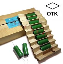 2pcs PIO Capacitor 1uF 250V 10% K75-10 Audio Amplifier Paper in Oil USSR NOS