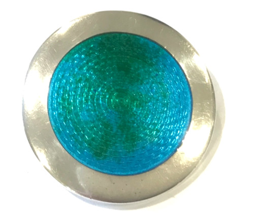 Charles horner enamel hatpin - enamel,