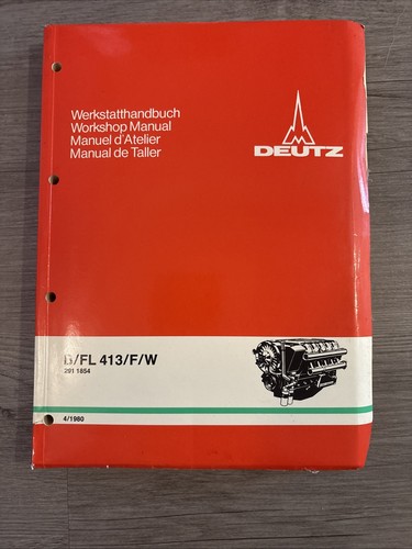 Deutz 413 w - deutz, diesel