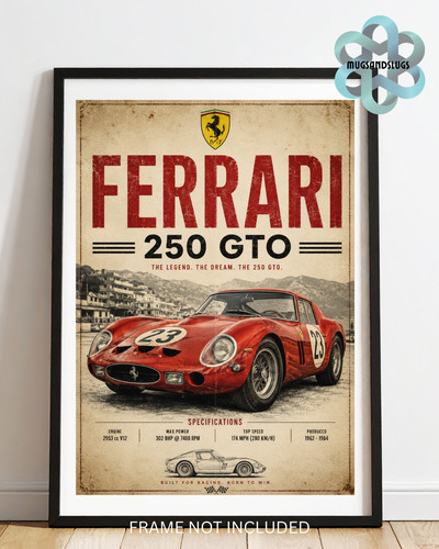 Vintage ferrari 250 gto - 250, a4