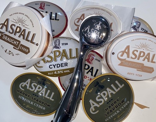 Aspall branding badges - branding,