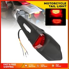 LED Rear Brake Fender Tail Light Enduro Dirt Bike For Suzuki DRZ DR-Z400 DR650