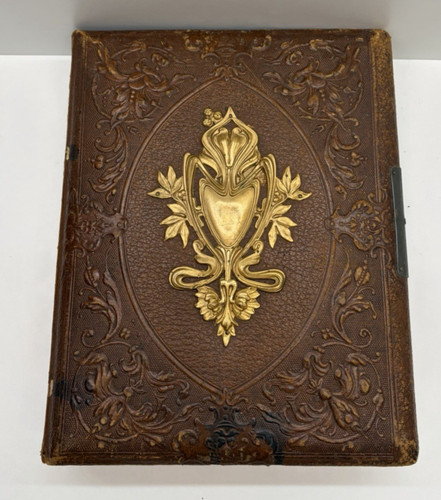 Antique victorian photo album - photo,