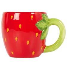 Ceramic Strawberry Shaped Cup