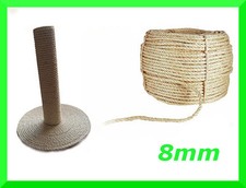 8mm Natural Sisal Rope Twisted