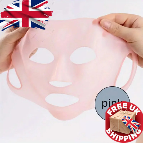 Reusable silicone face - face, mask