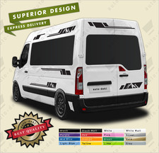MOUNTAIN STRIPE STICKERS FOR RENAULT MASTER L2 L3 (2010-2024) MOTORHOME CAMPER