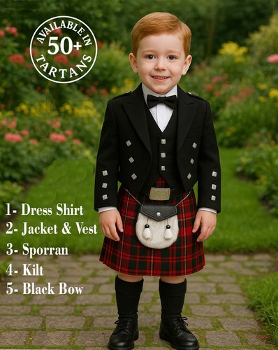 Scottish baby kilt jacket - scottish,