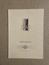 Rare JPM Personality Pack for