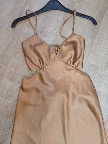 Nwtgold bronze topshop satin - nwtgold/bronze,