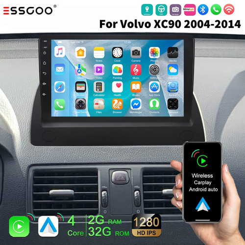 Carplay for volvo - 9", xc90