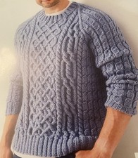 ARAN HAND KNITTED JUMPERS