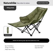 High-Back Folding Moon Chair