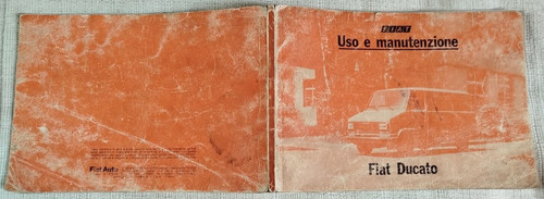 Maintenance use manual - manual, fiat